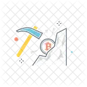 Extraction de bitcoins  Icône