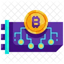 Extraction de bitcoins  Icône