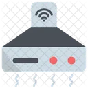 Extractor Hood Wifi Bluetooth Icon