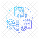 Extracurricular calendar  Icon