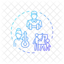 Extracurricular staff  Icon