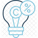 Extranjero Negocios Bombilla Icono