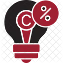 Extranjero Negocios Bombilla Icono