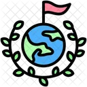 Extranjero Externo Internacional Icono