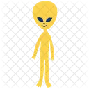 Extraterrestre Misterio Invasion Icono