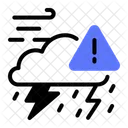 Extreme Weather Disaster Climate Change Icon