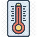 Extremely Thermometer Celsius Icon