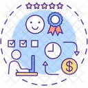 Extrinsic motivation Icon