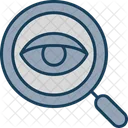 Eye Search Audit Icon