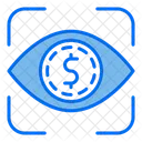 Eye Vision Money Icon