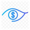 Eye Marketing Dollar Icon