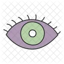 Eye Monitoring Inspection Icon