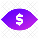 Eye Money Vision Icon