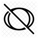 Eye No Vision Icon