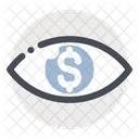 Eye Cash Money Icon
