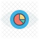 Eye Pie Chart Icon