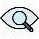 Eye Magnifier Vision Icon