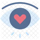 Eye In Love Looking Icon