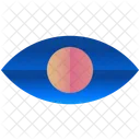 Eye Logogram Shape Icon