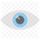 Eye Monitoring Human Icon