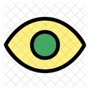 Linear Color Eye Technology Icon