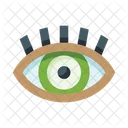 Eye Pupil Eyelash Icon