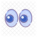 Eye Emoji Look Icon