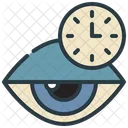 Eye Sleep Time Icon