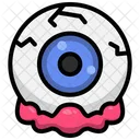 Eye Ball Spooky Icon