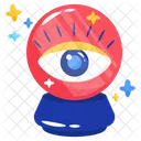 Eyeball Background Vision Icon