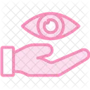 Eye Care Healthcare Icon