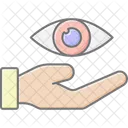 Eye Care Healthcare Icon