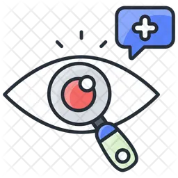 Eye care vision test  Icon