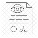 Document Certificate Driving Icon