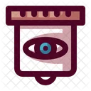 Eye Chart Medical Eye Test Icon