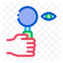 Human Eye Optical Icon