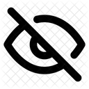 Eye Closed Close Hide Icon