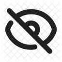 Eye Closed Icon