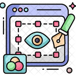 Eye Designing  Icon