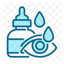 Eye Care Eye Drop Bottle Icon