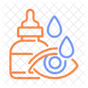 Eye Drops Ocular Health Vision Care Icon