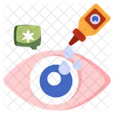 Eye Drops Dropper Bottle Optical Drops Icon