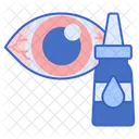 Eye Drops Allergies Immune Icon