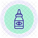 Eye Drops Medical Icon