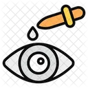 Eye Drops Eye Care Eye Dropper Icon