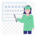 Eye Exam Chart  Icon