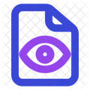 Eye file  Icon