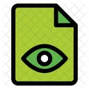 Eye File  Icon