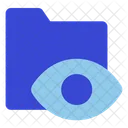 Eye folder  Icon