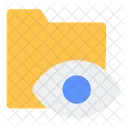 Eye Folder  Icon
